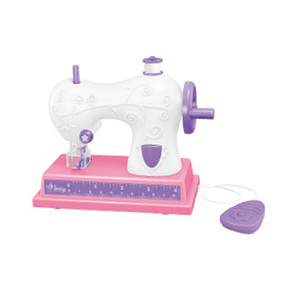 Kit de couture pour débutants, jouets pour enfants, ensemble de jeu d'imitation, jouets pour filles, mini <span class=keywords><strong>machine</strong></span> à coudre électrique - Product Image 1