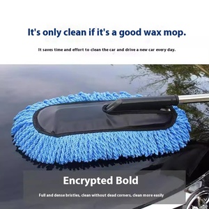 Pel pembersih mobil, sikat debu teleskopik, serat mikro, pembersih mobil, penghilang debu yang dapat ditarik, pel cuci mobil - Product Image 3