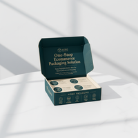 Solution d'emballage e-commerce tout-en-un |   Boîte à courrier pliable facile pour une livraison et un expédition rapides