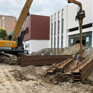 Гидравлический вибромолот ANTENG V700 с насосом и двигателем для экскаваторов 60-70 тонн – для ограждений ферм и дорожных ограждений - Product Image 1