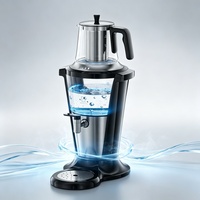 Ensemble théière et bouilloire 2 en 1, bouilloire électrique en verre SCHOTT, appareil de cuisine intelligent, bouilloire électrique en verre