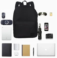 Mochila Oxford 900D Resistente al Agua con Carga USB para Portátil de 15.6 Pulgadas, Mochila Escolar y de Viaje, Logotipo Personalizado Disponible