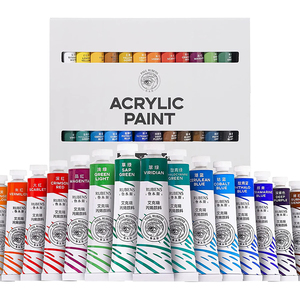Nhà máy sản xuất sắc tố acrylic màu 12/18/24 giá rẻ với nhiều tùy chọn màu sắc để đáp ứng các nhu cầu khác nhau phù hợp cho người mới bắt đầu - Product Image 1