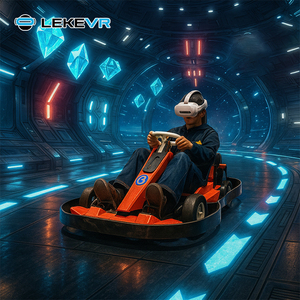 Leke VR Trò chơi giao diện điều khiển <span class=keywords><strong>Kart</strong></span> với VR trung tâm mua sắm kinh doanh dự án đi <span class=keywords><strong>Kart</strong></span> trò chơi đua xe công viên sân chơi Mr điện karting cho bé - Product Image 1