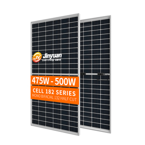 Panneaux solaires série 182 en promotion, 560W, bifaciaux, 132 demi-cellules - 475W-500W, panneaux photovoltaïques au meilleur prix - Product Image 1