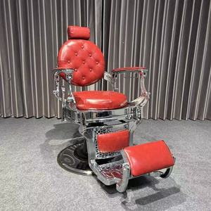 Sillón de Barbería Profesional para Salón con Elevación Hidráulica y Giro de 360° °   Giratorio, Perfecto para Peinar con Pomada - Product Image 6