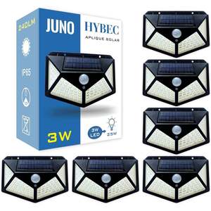 Lampe murale solaire Juno 3W IP65 avec détecteur de mouvement pour éclairage extérieur - Product Image 1