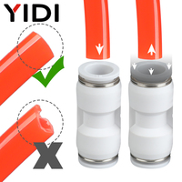 Vanne de régulation de débit pneumatique réglable YIDI SA pour tuyau d'air, raccord rapide 4mm 6mm 8mm 10mm 12mm