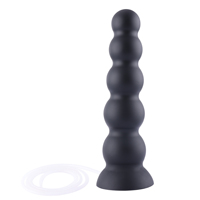 Hismith Rosary 9 Zoll glatter Silikon-Dildo, 8 Zoll einführbar mit KlicLok-System für Premium Sexmaschine, Anal- und Paar-Vergnügen
