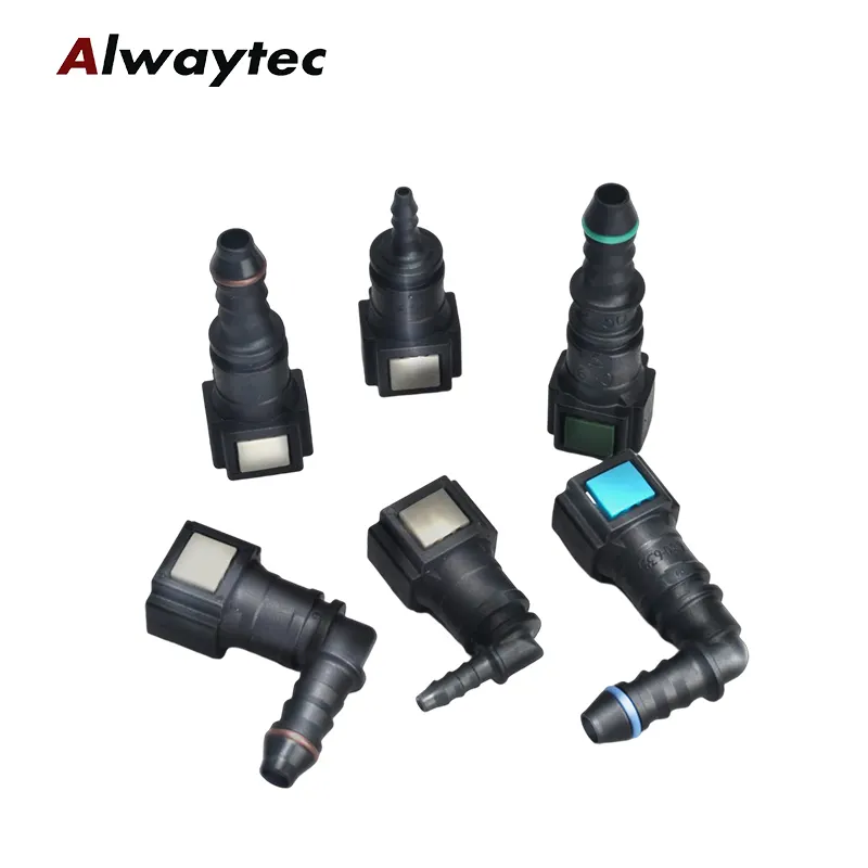 Made In China PA11 SAE 1/4 In Steel To 6.30mm Nylon tube Automotive Fuel Quick Fitting with New Payment Fuel Fast Connector