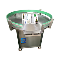 304er Edelstahl-Drehteller zum Lagern von Flaschen, Beuteln, Kartons, Automatischer Drehteller