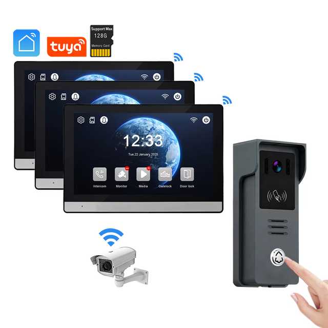 High Quality Night Vision Doorbell Intercom System Video Door Phone Only Call Panel Price