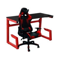 Escritorio para Juegos de PC, Diseño Nuevo 2026 2024, Precio Económico, Mesa para Laptop, Superficie de MDF, Patas de Metal con Recubrimiento en Polvo, Personalizable