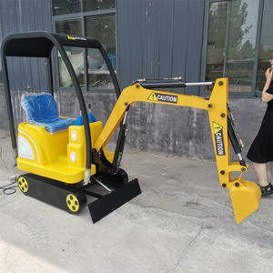 Mini-excavatrice de simulation portable pour centre commercial, équipement d'amusement pour enfants, petite excavatrice, excavatrice d'amusement pour enfants - Product Image 2