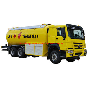 HOWO-Camión cisterna de gas para cocinar LPG <span class=keywords><strong>Bobtail</strong></span> 20cbm, 10 ruedas, con medidor de lectura y dispensador de recarga, el mejor precio de venta, nuevo - Product Image 2