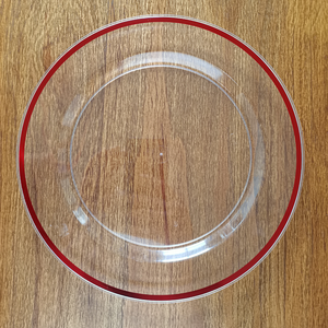 60 Assiettes de Présentation Dorées Transparentes de 13 Pouces - Product Image 4