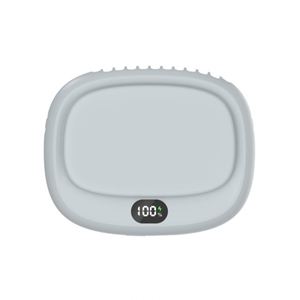 Portable <b>Bladeless</b> Hanging <b>Neck</b> & Waist <b>Fan</b> Mini USB Rechargeable Sports Cooler Novelty Gift for Outdoor Travel - Product Image 5