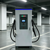 Station de recharge rapide pour véhicules électriques à courant continu haute puissance pour usage commercial et public