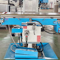 Fresadora Horizontal de Alto Rendimiento, Fresadora Universal Automática de 3 Ejes para Metal, Máquina con Mesa Elevadora