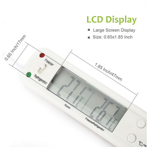 Thermomètre numérique d'alarme de température pour réfrigérateur, congélateur - Product Image 4