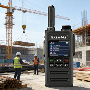 Binqi 268 4G POC Talkie-walkie longue portée étanche avec carte SIM, radio mobile pour voiture et utilisation portable - Product Image 4