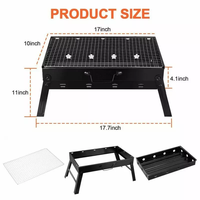 Barbecues portables pliables, grills de patio, grills au charbon de bois, cuisinières de camping en plein air, cuisinières de pique-nique au charbon de bois