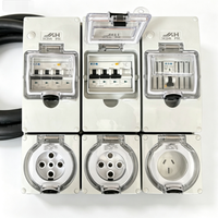 Boîte de jonction électrique étanche IP66 56E1 56E2 56E4 56E9 56E12, résistante aux UV, montage mural, distribution, norme australienne