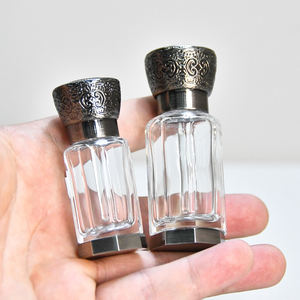 3 מ "ל 6 מ" ל 12 מ "ל 12 מ" ל סגסוגת בורג כובע ערבי octagonal tagonal tabola מלוטשת בקבוקי שמן אתרי זכוכית צלולים חיוניים - Product Image 4