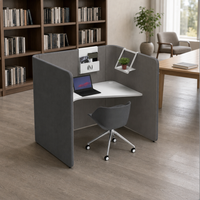 Cabine insonorisée mobile pour bureau, espace de travail intérieur, pod de réunion, cabine téléphonique, cabine d'étude à vendre