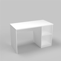 Meilleure vente bureau d'étude multifonction en bois blanc bureau d'ordinateur ergonomique moderne avec armoire pour salle d'étude