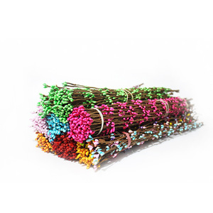ก้านผลเบอร์รี่หวายเทียม 40 ซม. วัสดุงานฝีมือดอกไม้แห้งสำหรับทำพวงหรีด DIY - Product Image 2