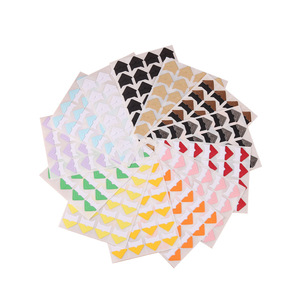 Haute qualité vente chaude papier rétro coin <span class=keywords><strong>autocollants</strong></span> coller photo coin <span class=keywords><strong>autocollants</strong></span> 24 <span class=keywords><strong>coins</strong></span> d'album photo - Product Image 1