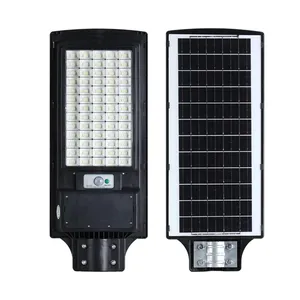 Lampu Jalan LED kontrol jarak jauh, lampu jalan luar ruangan kualitas tinggi tenaga surya 100W 200W 300W 400W