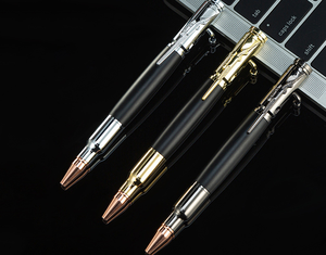 Promosyon çevre dostu ahşap tükenmez kalem kalem ucuz baskı promosyon özel Logo ile 1.0mm bambu tükenmez Stylus Metal malzeme - Product Image 2