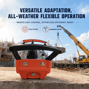 Multi Channel Industrial Wireless <b>Remote</b> <b>Control</b> with Anti-Slip Silicone Grip Handle for Crane Hoist <b>Truck</b> - Product Image 2