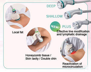 <span class=keywords><strong>Appareil</strong></span> de remodelage corporel par ondes froides 2450 MHz avec 3 poignées pour la réduction de la graisse, le remodelage corporel, l'amélioration de la <span class=keywords><strong>cellulite</strong></span> et l'<span class=keywords><strong>anti</strong></span>-âge - Product Image 5