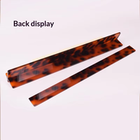 Eleshine ES-P175 Support de Mahjong de Luxe Moderne en Écaille de Tortue avec Aimants Pliables Écologiques Taille et Couleur Personnalisables Portable