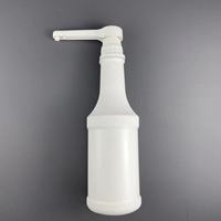 Distributeur à pompe anti-fuite de 38 mm pour shampoing, lessive liquide, beurre de maïs soufflé, sirop pour granités, huiles – Distributeur à pompe de 1 gallon