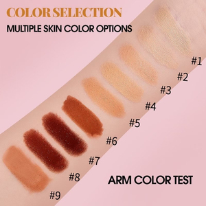 Stik <span class=keywords><strong>Foundation</strong></span> TVLV grosir dengan kuas stik <span class=keywords><strong>Foundation</strong></span> riasan Concealer ujung ganda cakupan penuh Vegan merah muda panas - Product Image 3