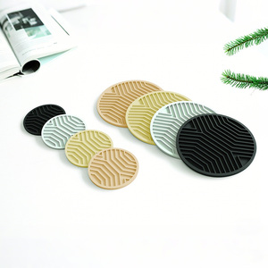 Nouveau Tapis de Table Antidérapant en Silicone Coloré 16x16cm, Épaisseur 0.6cm, Style Classique, Écologique, Protection Thermique, Marque Sien, Vente Chaude 2025 - Product Image 2