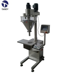 Machine de remplissage de bouteilles de poudre à laver semi-automatique avec pédale - Product Image 6