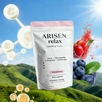 Boisson relaxante apaisante pour femmes, poudre à boire aromatisée pour la relaxation, poudre adaptative mixte pour la relaxation des femmes