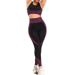 Conjunto Deportivo de 2 Piezas para Mujer, Chaqueta con Cremallera y Leggings de Cintura Alta, para Gimnasio, Entrenamiento, Fitness y Yoga - Product Image 6