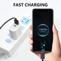 Câble de charge rapide USB-A vers USB-C 1M/2M/3M 3A en matériau TPE pour téléphone portable et ordinateur
