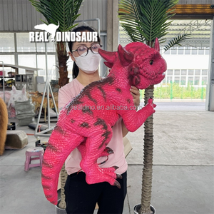 Marioneta de Mano de Dinosaurio Bebé Animatrónico Realista para Uso en Interiores/Exteriores en Parques de Aventuras y Centros Comerciales - Product Image 5