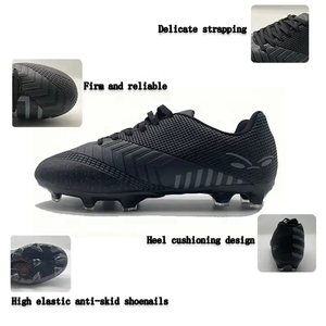 Chaussures de football en plein air personnalisées 2024 populaires chaussures de football pour hommes adultes chaussures de football de haute qualité - Product Image 3
