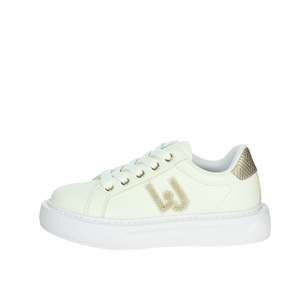 Zapatillas Liu-Jo para Niña, Blancas con Detalles Dorados, Suela Gruesa, Estilo Casual y Moderno - Product Image 1