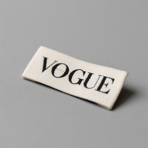 Étiquettes tissées personnalisées pour vêtements, étiquettes de composition des fibres, étiquettes de soin en satin et taffetas à coudre sur les vêtements - Product Image 1