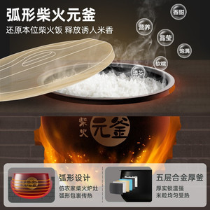 Cuisinière à riz Bear 3L intelligente multifonctionnelle avec minuteur pour usage domestique - Product Image 2