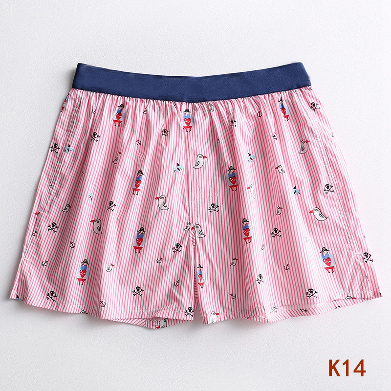 1-men woven boxer shorts elastic waist